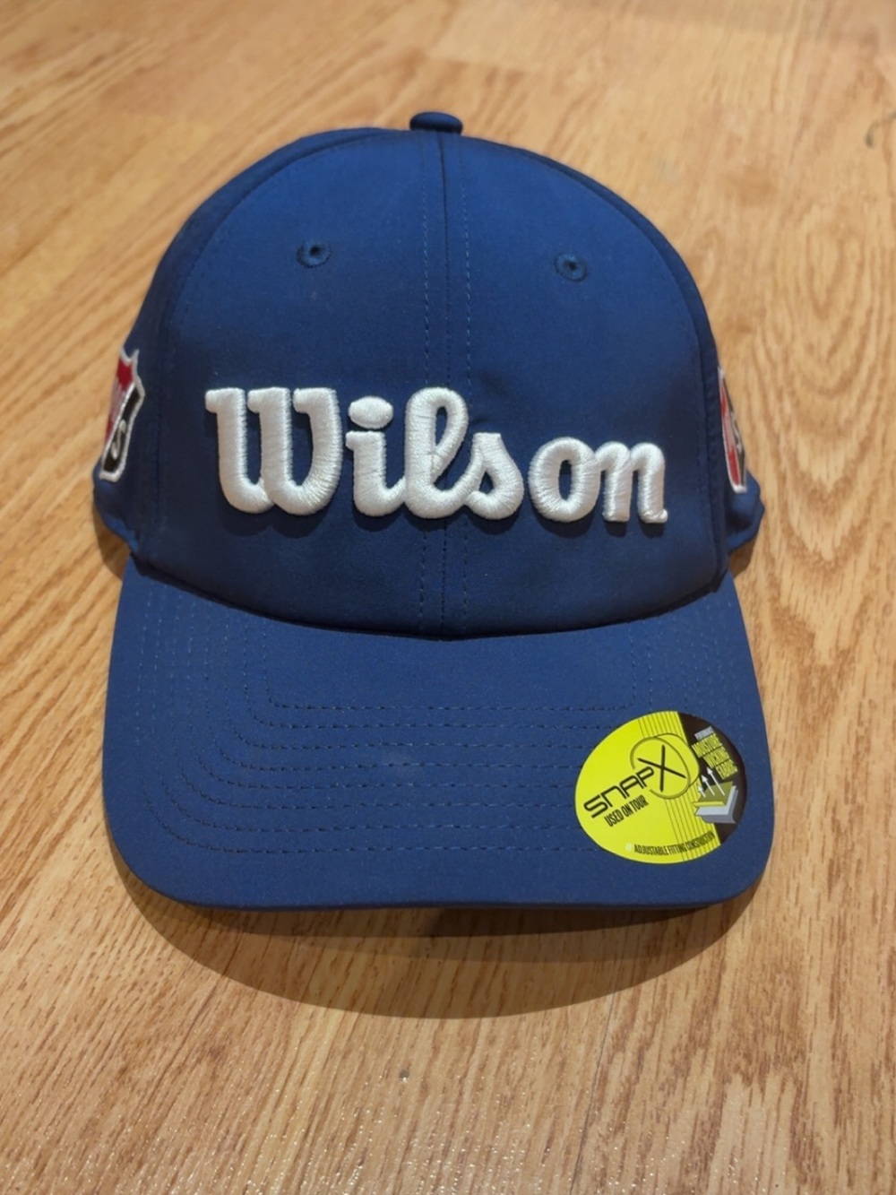 Wilson Navy Cap with White Script Logo